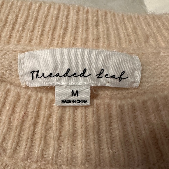 Threaded Leaf Dachshund Intarsia Knit Sweater - NWT - Size M - Picture 7 of 13